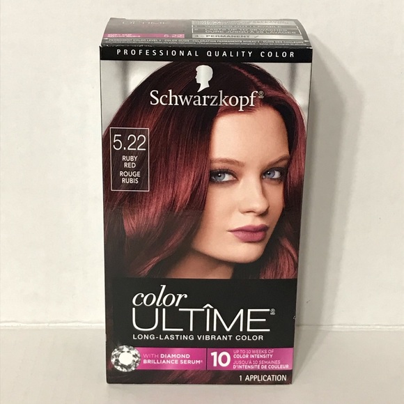 Hair 7 Schwarzkopf Color Ultime Ruby Red 522 Poshmark